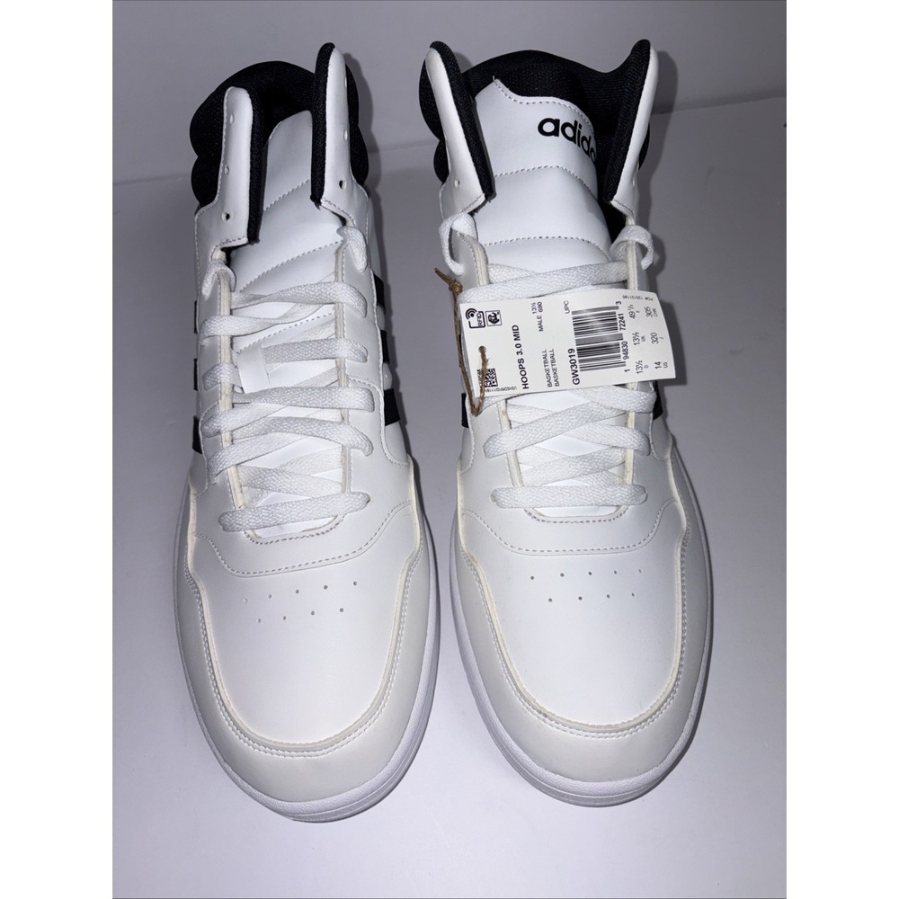 NEW Adidas Hoops 3.0 Mens High Top Sneakers sizes 14